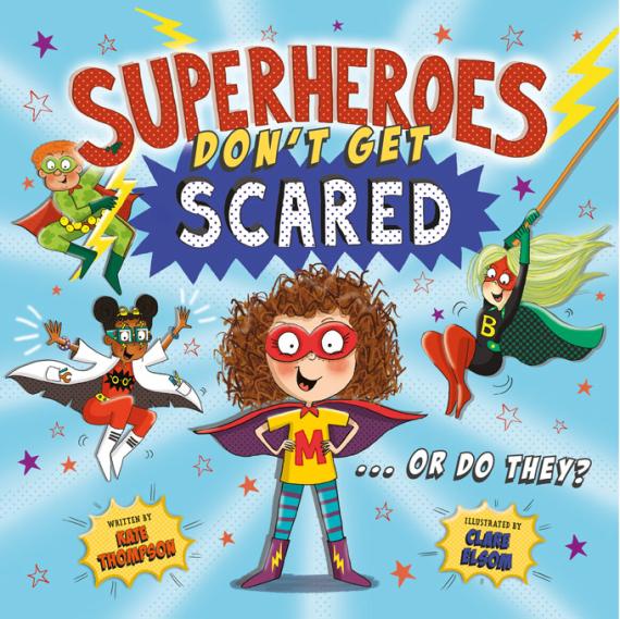 Superheroes Don't Get Scares - UK Edition Cover