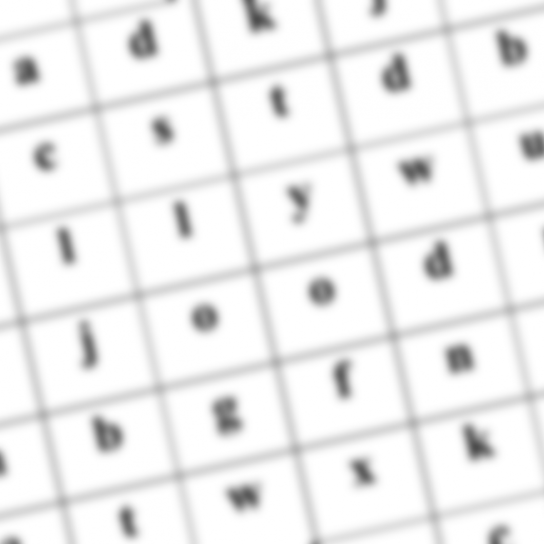 Word Search Header
